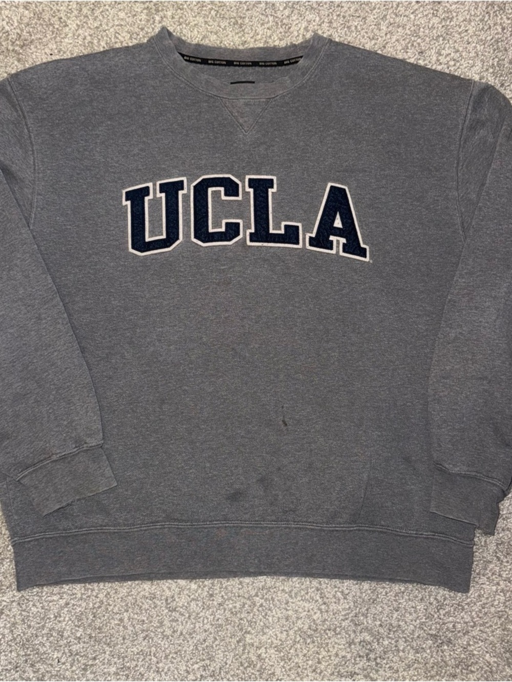 Vintage 90s UCLA Sweatshirt Size XL Grey